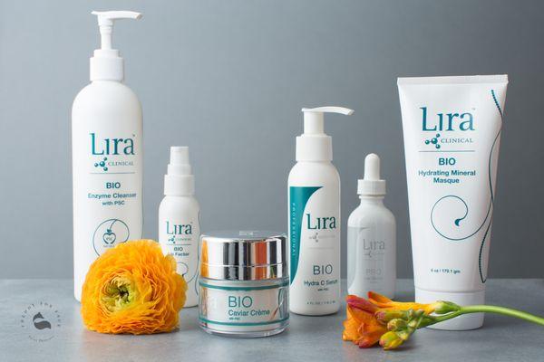 Freddy Fox Face features award winning skincare products by Lira Clinical, a local Bay Area women owned business.