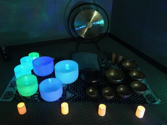 We serve up some good vibes with Sound Baths, hope you can join us!