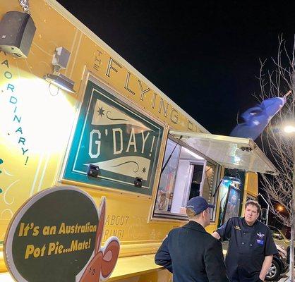 The Flying Pie Guy Truck