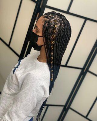 Knotless Box Braids