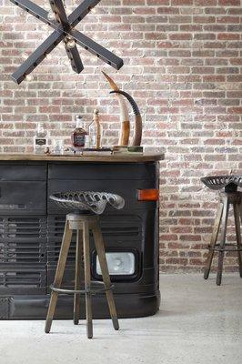 Add a little country to your home. The Swivel Tractor Stool http://bit.ly/2szv5jt