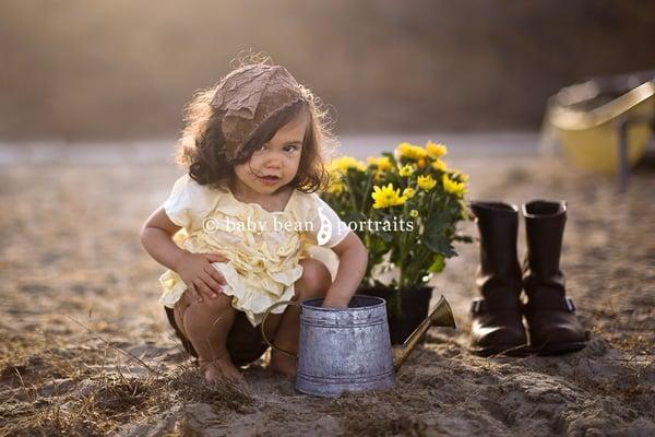 Baby Bean Portraits