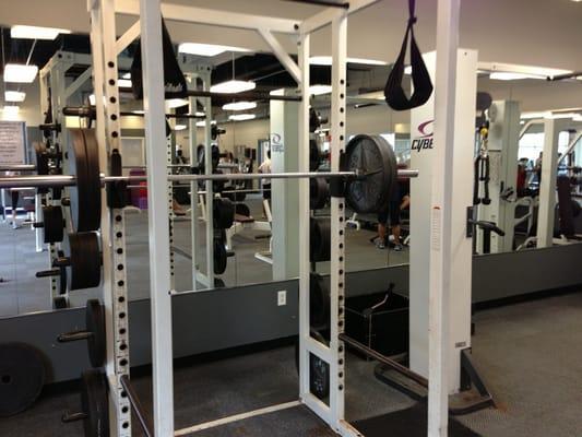 Power rack.