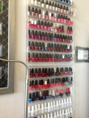 Huge selection of polishes