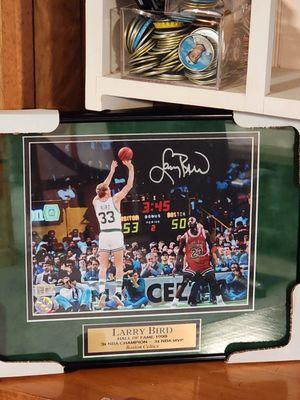 poster
 print
 Larry bird
 auction
 Boston Celtics
 autograph
 vintage 
 sports
 NBA
 basketball
 33