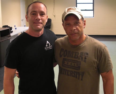 Robb Hamic with Tony Blauer