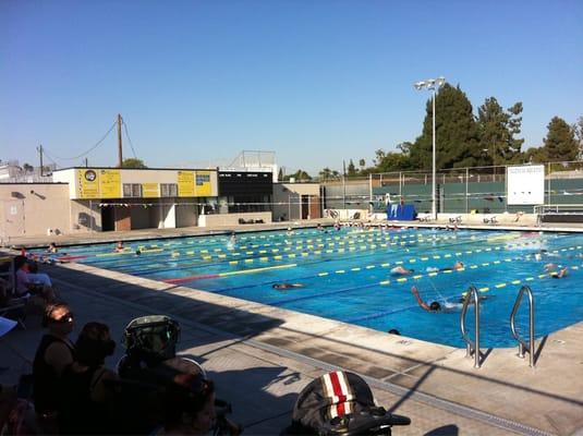 STOP practice at Valencia High pool