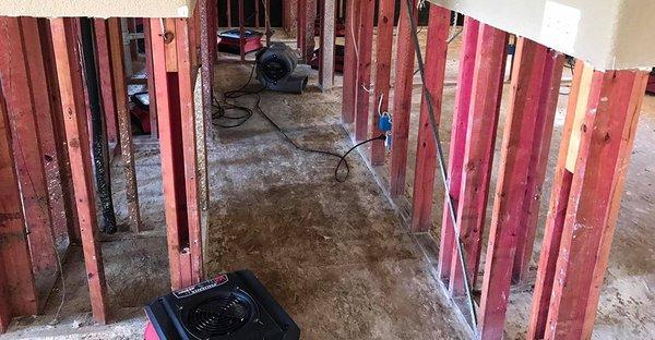 water damage restoration