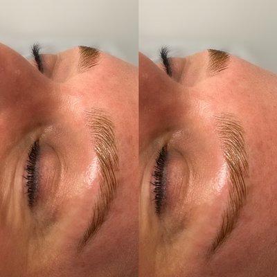 Brow lamination