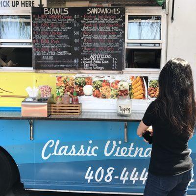 Acceptable menu and good quality delivered with the convenient of a food truck!