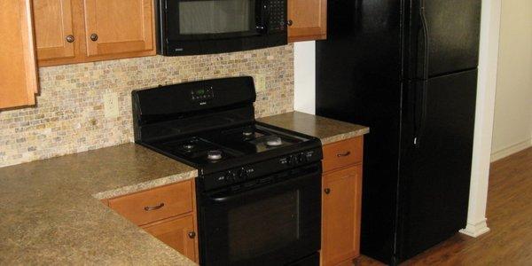 Interior of a townhome.