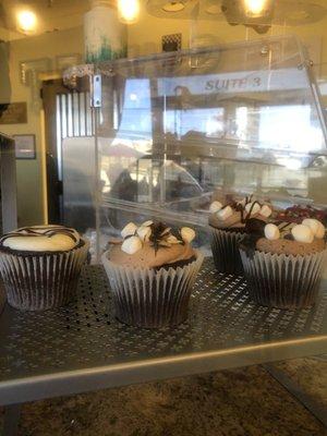 Rocky road cup cakes!