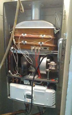 Tankless water heater repair.