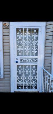 Storm door or metal door
Any design