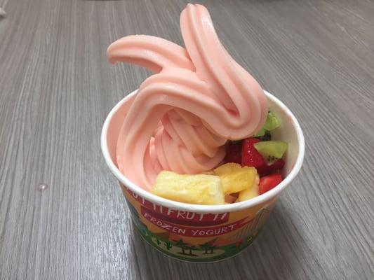 Tutti Frutti Sorbet Frozen Yogurt ($5.63)