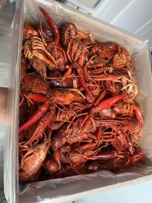 3 lbs crawfish