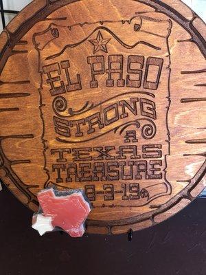 El Paso Strong custom designed Lazy Susan