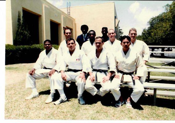 Sensei Jim with the 1987 All Army Judo Team. There are 3 prior Olympians on this team !! 
#stackedarmyteam