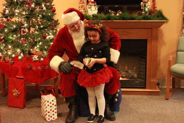 Santa visited our office! December 2015