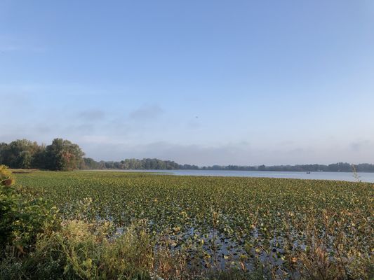 Krabill across the lake