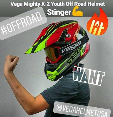 Youth Off Road Helmet