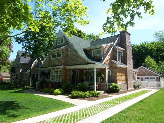 Shingle style custom residence