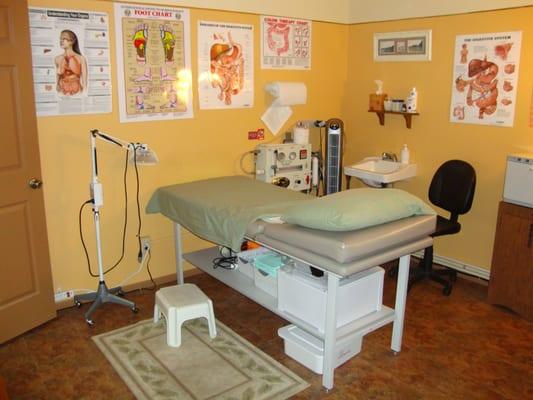 Colon Hydro Therapy room.