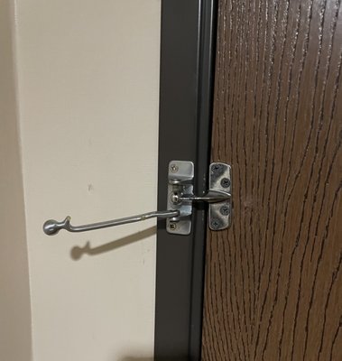 Broken door lock!