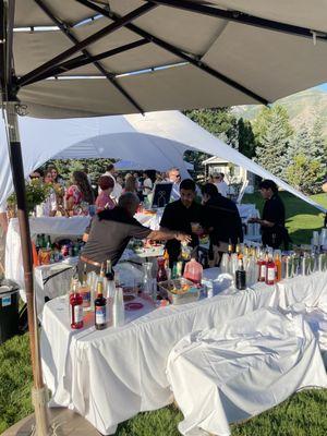 wedding bar service