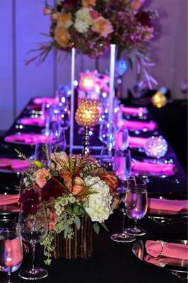 Reception decor