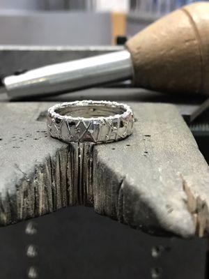 Custom Spiderman ring made to order