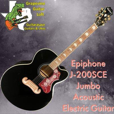 Epiphone EJ 200Sce  acoustic electric guitar