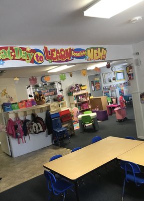 Three year old classroom.