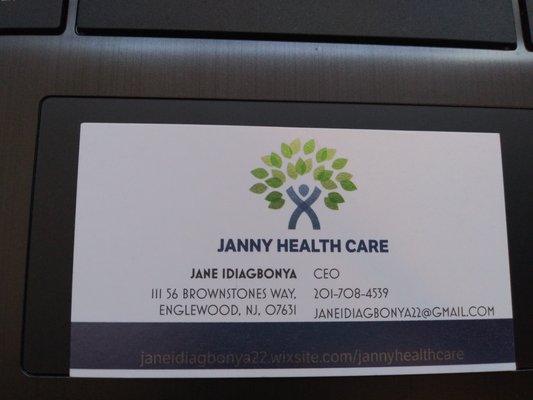 OUR BUSINESS CARD!!!!