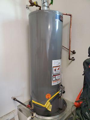 New RUUD water heater installed!