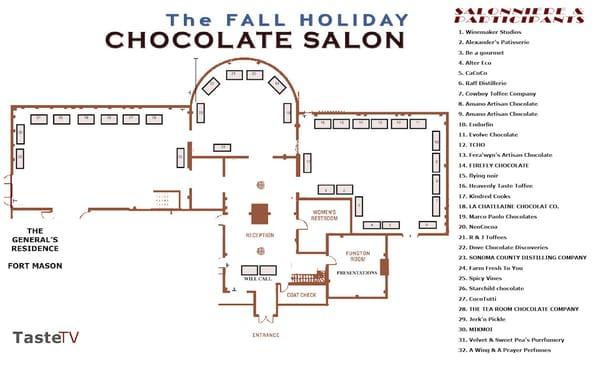 The Fall Holiday Chocolate Salon