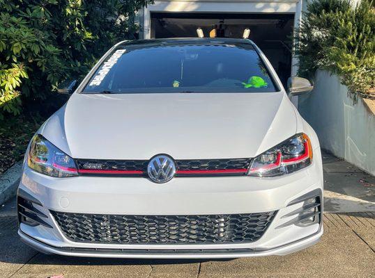 Front end after cleaning