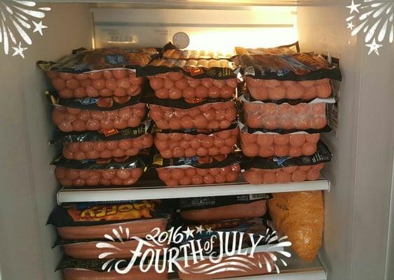 That's a lot of hot dogs