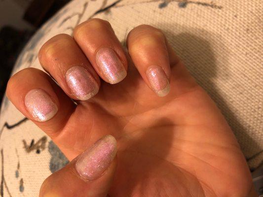 Gel manicure