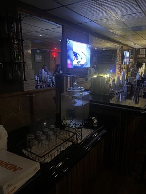 Inside of bar