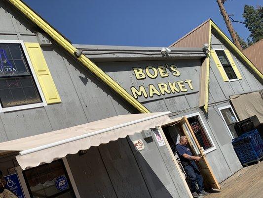 Look for Bob's Market when you need ice or provisions!