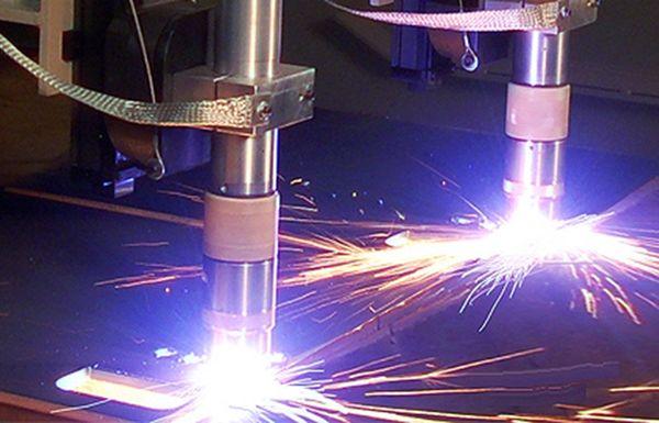 Plasma cutting at Steel Cities Steels