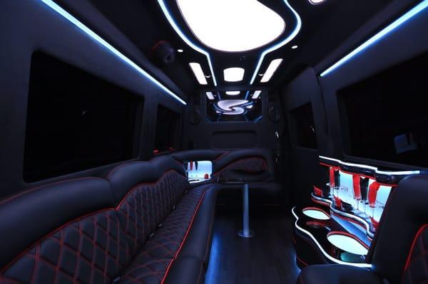 Executive style Mercedes Limo Bus