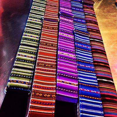 Peruvian Guitar straps