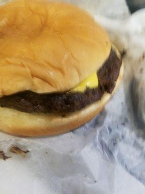 Nasty cheeseburger