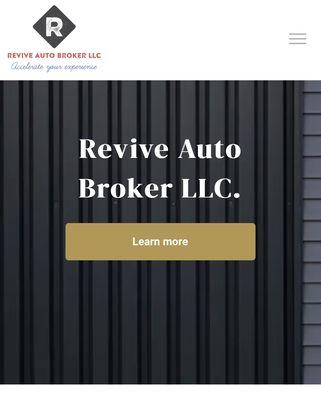 Revive auto's website.