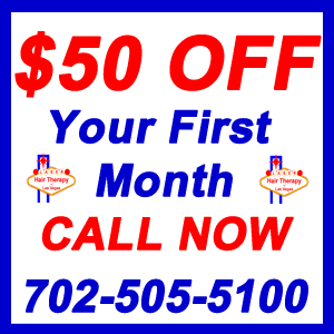 $50 Off First Month Hair Restoration Service