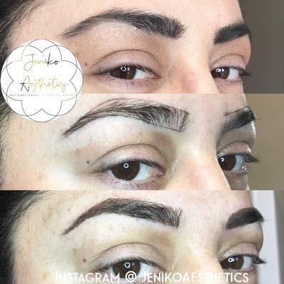 Microblading + shading