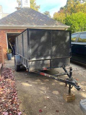 Dumpster rentals. HOA approved. Dumpsters on wheels.