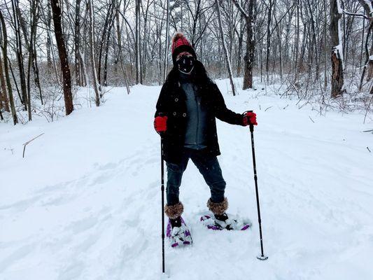 Snowshoeing!